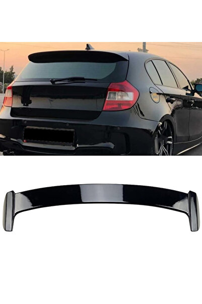 Harphour Bmw Aksesuar E81-E87 (2004-2011) Uyumlu İthal Pianoblack Spoiler