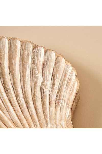 Bella Maison Διακοσμητικό πιάτο Oyster Mango Tree Natural (30X2,5X20 CM)
