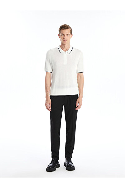 LC Waikiki Ανδρικό μπλουζάκι με κοντό μανίκι πόλο με υφή