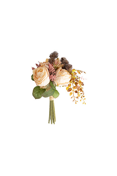 Home Sweet Home XHJ0891-R10 GUL BUKETI KREM 30cm (12)