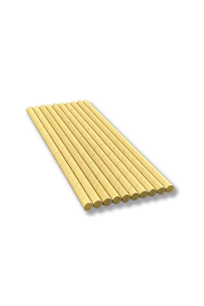 Home Paper Coated Kraft Paper Straws 4000 Pieces