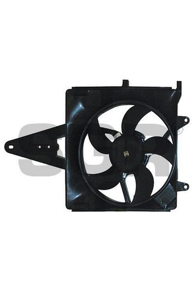 Seger Siena Air Conditioner Free 69401106   - Palıo 1.4-1.6 Fan Motor with Hood