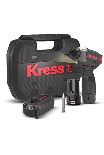 Genel Markalar KUB50.2 12Volt 2.0Ah Li-ion Çift Akülü 140Nm Kömürsüz Profesyo...