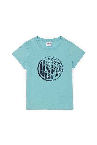 U.S. Polo Assn. Tricou de bază Mint pentru băieți 50284819 -vr090
