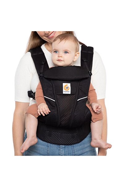 Ergobaby Omni Breeze SoftFlex Mesh , 0-4 Yaş , 4 Taşıma Pozisyonlu Ergonomik Kanguru , Yeni Doğan ve Küçük Ço