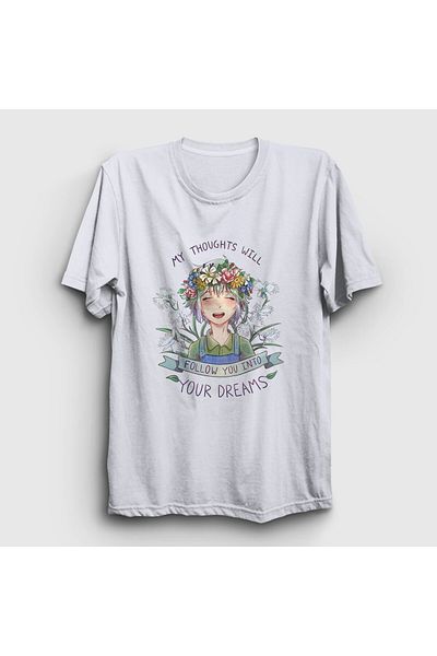 Presmono Μπλουζάκι Unisex White Basils Hope Anime Omori 495953 ττ