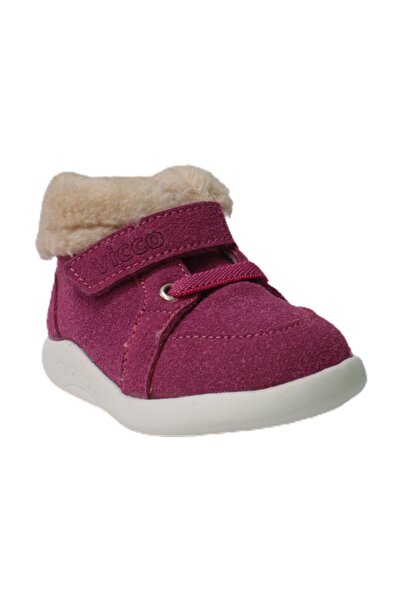 Vicco Tinky Furry First Step Boots Fuchsia