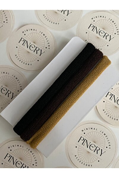 Pinery Jewels Set de 3 bucăți cu cataramă din cauciuc multicolor pentru femei