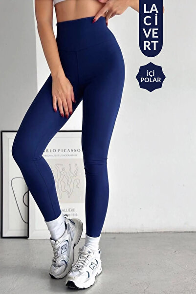 byhaziran butik Jambiere cu talie foarte înaltă, cu fleece în interior, care ...