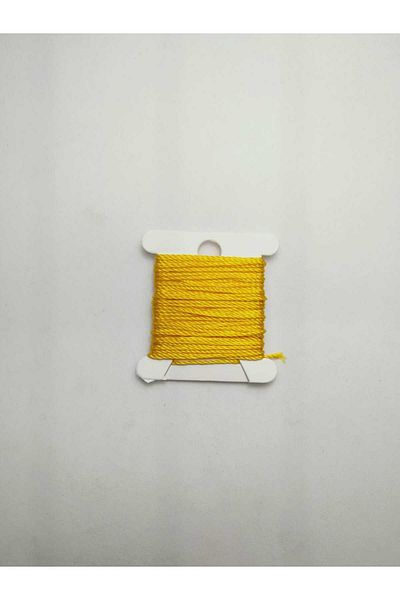 Eskişehir hobi sanat 3 Meters Yellow Rosary String - 0.6 mm