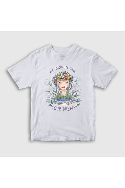 Presmono Tricou unisex pentru copii alb Basils Hope Anime Omori 495982 tt