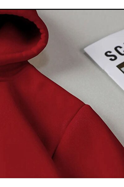 caddekombin Newyork Baskılı  Cepli Kapüşonlu Sweatshirt