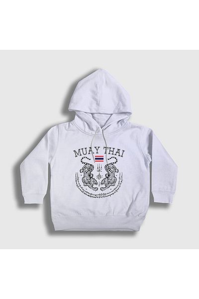 Presmono Model de hanorac unisex pentru copii Muay Thai cu glugă 499019 tt