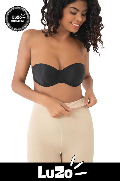 LuZo Premium Non-Marking Non-Slip Firming Gathering Women's Laser Cut High Waist Corset
