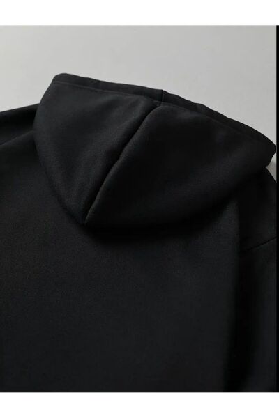 caddekombin Beach Printed 2 Thread Wool Sweatshirt