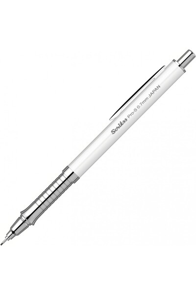 Scrikss Pro-S 0.7mm Mekanik Kurşun Kalem Beyaz /