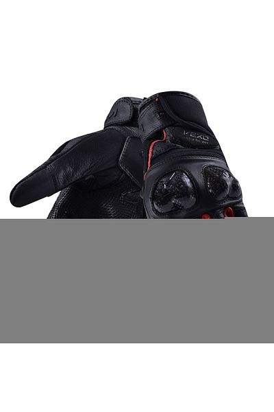 Vexo Red Gp Tech Pro Summer Leather Glove - Motorcycle Glove