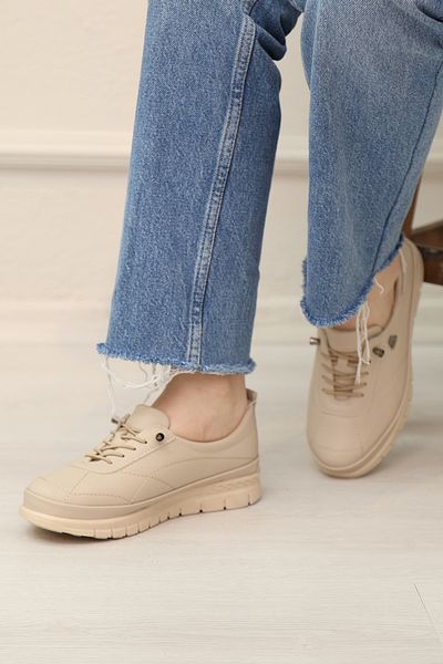 DERİCİ Orthopedic Sole Daily Soft Women's Shoes - Stylish and Comfortable Design