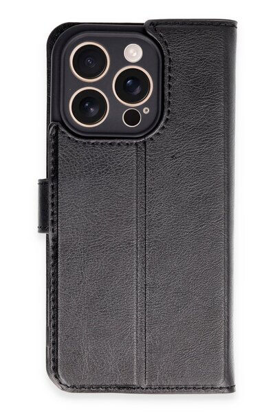 cepmoda حافظة آيفون '16 برو ماكس' مع محفظة وحامل بطاقات وغطاء قابل للطي من ال...