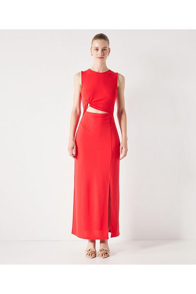 İpekyol Cutout Detailed Slit Dress