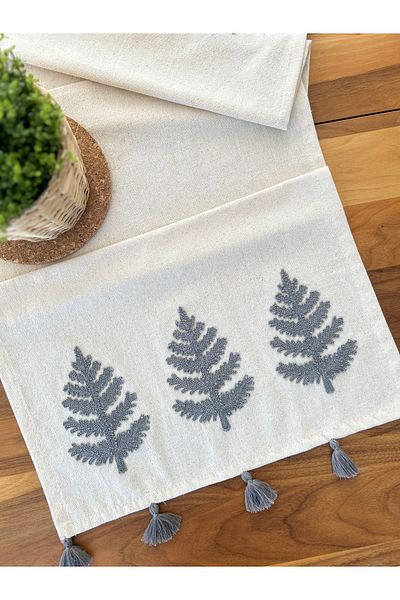 Pamuk Evim 45X120 Linen Laurel Model Runner