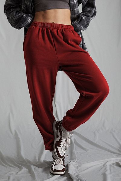 ruNadeS Women's Jogger Three Thread Sweatpants