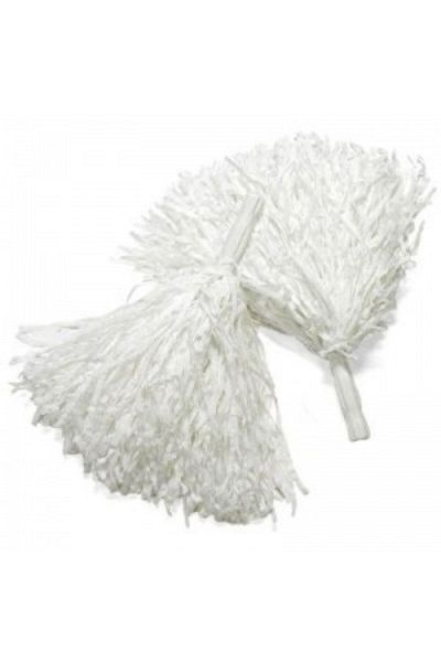 novoglo Double Colored White Pompom