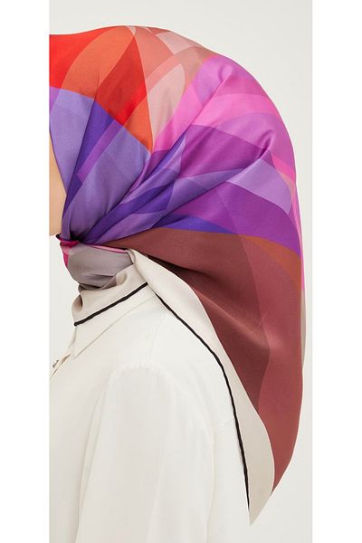 Armine Twill Silk Scarf