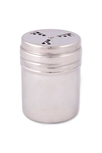 Jet's Home 13 cm Chrome Large Size - Multi Sprinkler, Salt Shaker with Adjustable Head