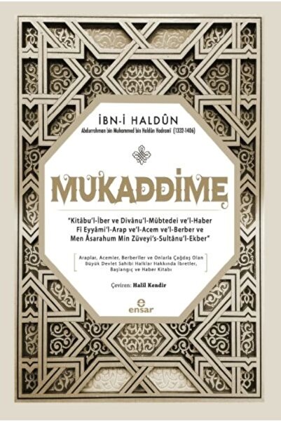 Ensar Neşriyat Mukaddime