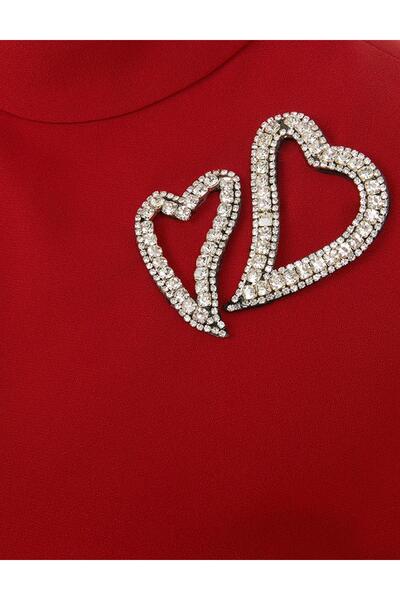 İLVİ Jodi Kadın Kırmızı Bluz