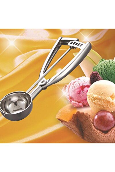 Jet's Home Pro Ice Cream Spoon - Stainless Steel, 50 mm Presentation Spoon