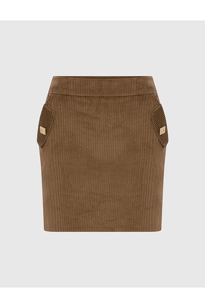 İLVİ Walin Women's Brown Skirt