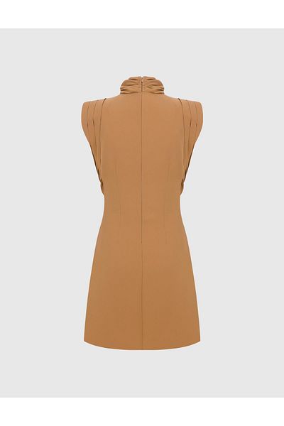 İLVİ Porta Women's Beige Dress