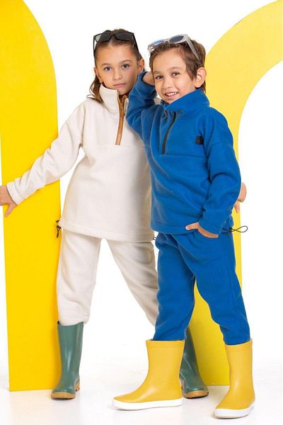 KOKOŞ BEBEK Set fleece pentru fete