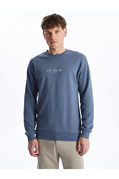 LC Waikiki LW - Ανδρικό φούτερ με μακρυμάνικη λαιμόκοψη