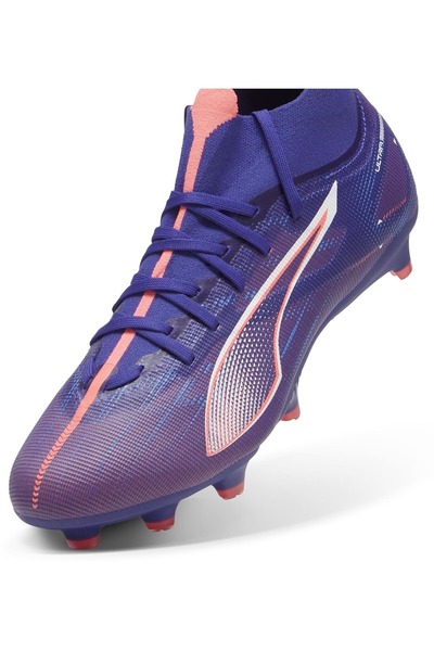 Puma Ultra Match 5 Plus Fg Men's Purple Turf Football Shoes