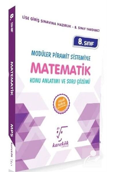 Karekök Yayınları Karekök 8. Sınıf LGS Matematik Konu Anlatımlı Soru Bankası ...