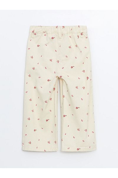 LC Waikiki Lw - Elastic Waist Printed Baby Girl Pants