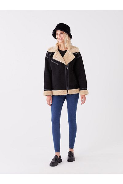 LC Waikiki Lcwk Women's Sheepskin Bucket Hat