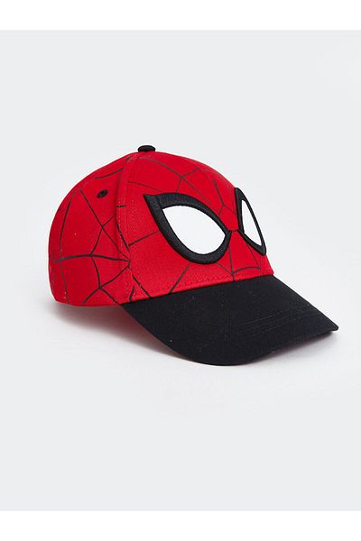 LC Waikiki Lcw Accessories Vibrant Red Spiderman Printed Boy Cap Hat