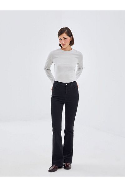 LC Waikiki Pantaloni de jeans pentru femei Lcwk Mars Flare