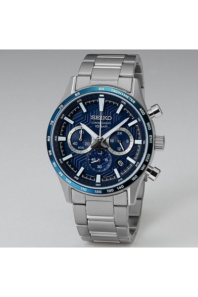Seiko Ssb445p Chronograph Men's Wristwatch