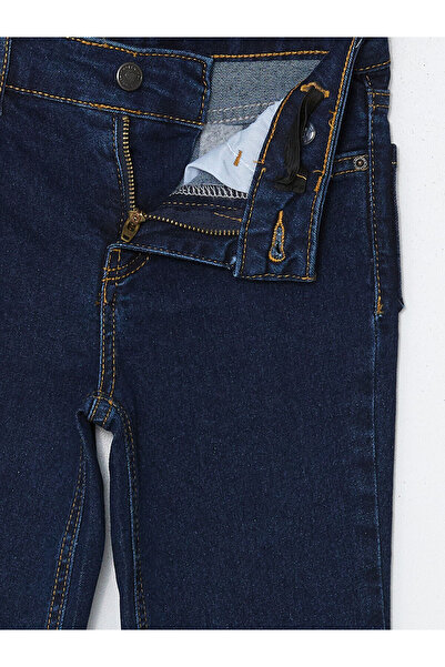 LC Waikiki LCW ECO Dark Rodeo - Spanyol lábú Jean nadrág lányoknak