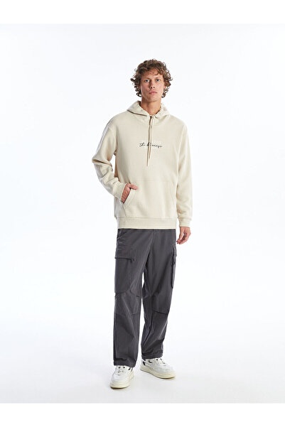 LC Waikiki Ανδρικό φούτερ με μακρυμάνικο εμπριμέ