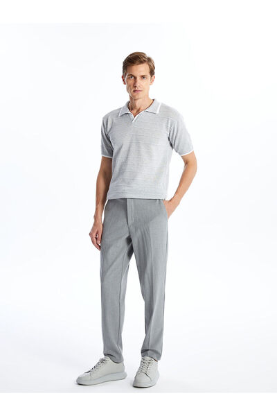 LC Waikiki LCWAIKIKI - Classic Men's Gray Trousers, Standard Fit