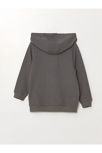 LC Waikiki LCW Hooded Long Sleeve Baby Boy Zipper Sweatshirt