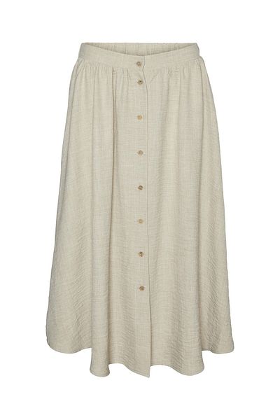 Vero Moda Rock Vmmelaney Hohe Taille Langer Rock
