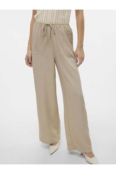 Vero Moda Hortum Mit Weitem Beinschnitt Vmmelaney Hohe Taille Hortum