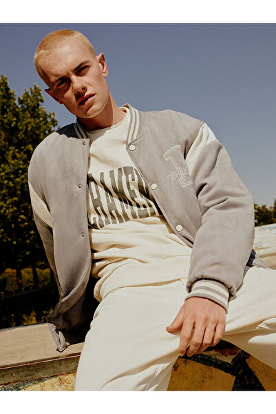 LC Waikiki Ανδρικό φούτερ με μακρυμάνικη λαιμόκοψη